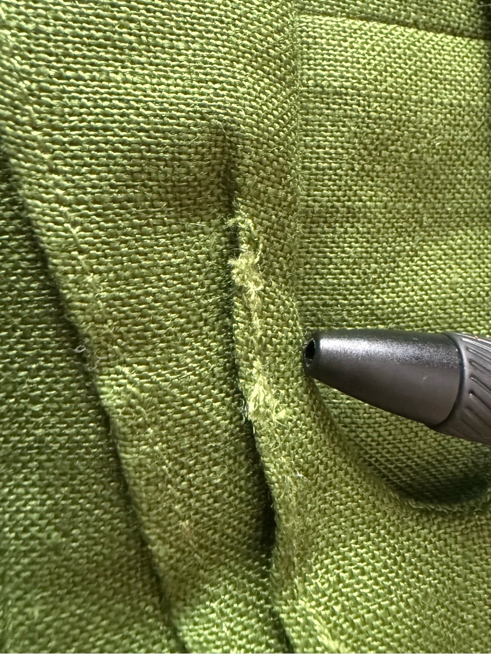 FARM Rio - Linen Monstera Leaf Midi Dress - Picture 9 of 9